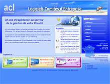 Tablet Screenshot of aclinformatique.fr